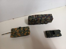 Roco Minitanks Leopard, LKW Kasten, HS 30 Panzer m. Mörser H0/1:87
