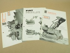 3 Prospekte Fiat 60CA 60CI