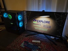Gaming PC Set Ryzen 5 3600 GTX 1080 Legion Monitor 27"