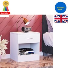 Geräumige weiße Nachtkommode