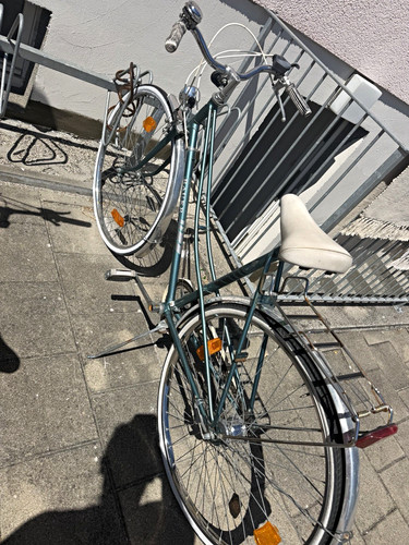 Bauer city bike - city, grün