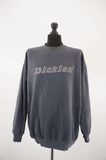 Dickies Herren Sweatshirt Pulli 2XL grau dunkelgrau Motiv Rundhals Sweat