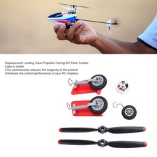 RC-Flugzeug-Fahrwerk-Propeller