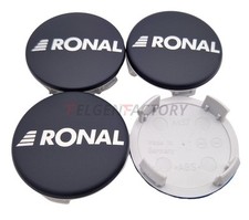 4x Original RONAL Nabendeckel