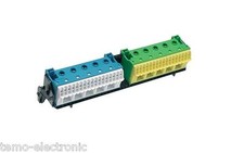 Hager PE/N-Klemme mitTräger