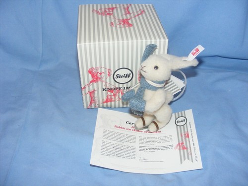 Steiff hase eisläufer - steiff,