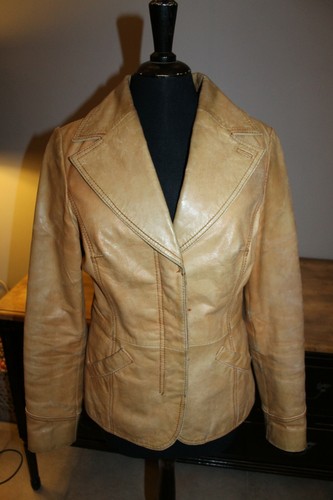 Lederjacke blazer m helles - lederjacke,
