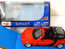 Maisto Motorized 1:43 Smart Cabrio Roadster in Rot # 21103 - Modell in OVP