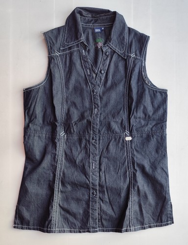 Cecil ärmellose jeansbluse - ärmellose,