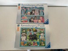 2 Ravensburger Puzzle Hunde