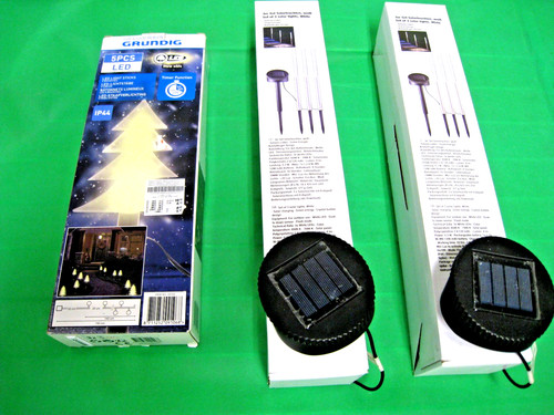 Solarleuchten 3er set - solarleuchten, -2x