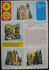 Schreiber-Bogen JFS-71764 Der gestiefelte Kater Papier Modellbausatz Märchen