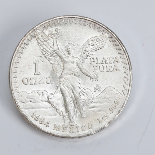 1984 unze silber mexico - 1984,