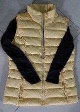 Steppweste gelb, leicht, Daunenfrei, Gr. M, Wind-und Wasserabweisend