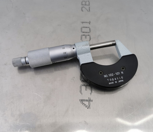 Mitutoyo micrometer mm - micrometer, 0-25