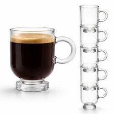 6er Set Espresso Gläser ca