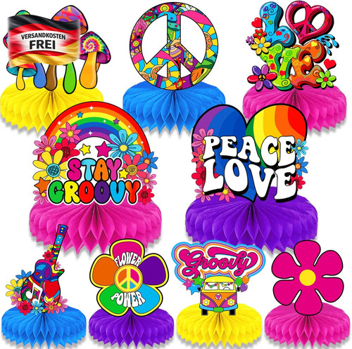 Hippie tischdekorationen - tischdekorationen, 9