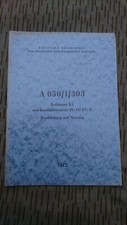 NVA VORSCHRIFT A 050/1/303 KOLLIMIATOR K1 RUNDBLICKFERNROHR PG 1M