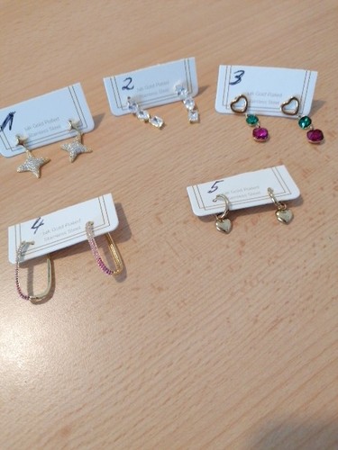 Ohrringe verschiedene designs - verschiedene,