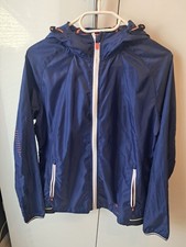 RP point Runners Point Laufjacke Sportjacke blau Gr M mit Taschen und Kapuze