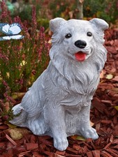 Steinfigur, Sheltie / Collie, Gartenfigur, forstbeständig, witterungsbeständig