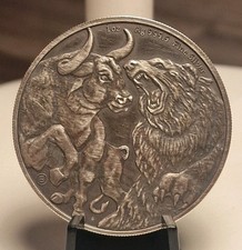 1 oz Bull and Bear Antik
