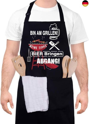 Grillschürze für männer - grillschürze,
