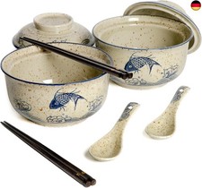 2 Stück Ramen Schüssel Set