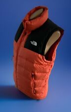 The North Face, Daunenweste 700, Damen, Größe: L Schwarz/Orange , Nylon/Daune