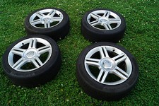 ++ Audi A4 B6 Alufelgen + Sommerreifen Conti 5x112 7,5 x 17 ET 45 8E0601025 AS
