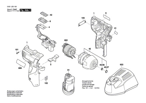 Bosch ersatzteile für gds - ersatzteile,