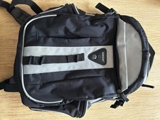 Schulrucksack Elephant 45 x 40 cm, schwarz, grau