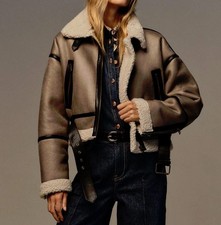 ZARA SHORT DOUBLEFACE NERZ