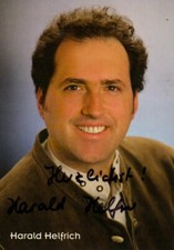 Autogramm - Harald Helfrich (Chiemgauer Volkstheater)