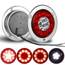 2x 4" Rund 16LED Rückleuchte
