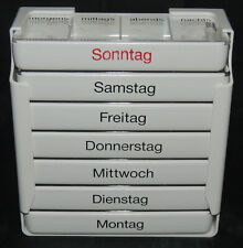 Medi-7 Medikamentendosierer Tablettenbox Tabletten Medikamente Box Medikamentenb