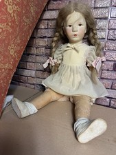 Original Käthe Kruse Puppe Deutsches Kind" 1938-1940 52cm Gebraucht Mit Ovp