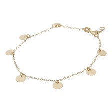 Armband 20 cm Länge 585/ 14 K Gold Gelbgoldschmuck Geschenk Damen A01.3367