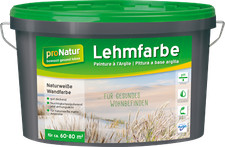 Lehmfarbe pronatur naturweiße