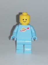 LEGO Space Figur hellblau - Minifigur Spaceman light blue Raumfahrer Astronaut