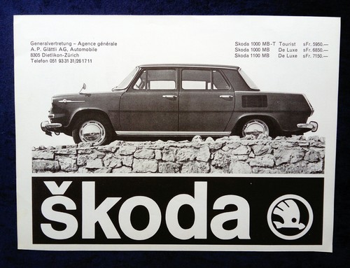 Skoda 1000 originale - skoda, 1000,