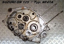 Suzuki GN 125 NF41A Motorblock leer crank case Motor - Gehäuse Motor - Block
