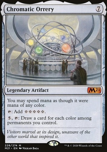 Chromatic orrery core 2021 - orrery,