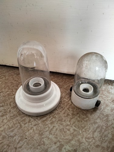 Zwei alte glaskolbenlampe - zwei,