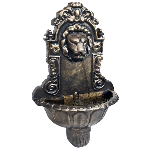 Wandbrunnen löwenkopf design - löwenkopf,