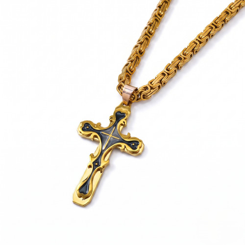 Herren halskette kreuz - herren,
