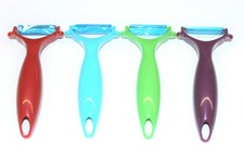 1 x GENIUS Profi-Sparschäler   Rot /Grün/Türkis/ oder Lila