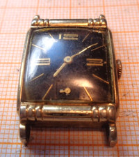 Ältere Handaufzug AU ELGIN