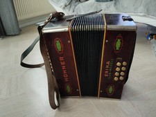 Ziehharmonika Akkordeon Quetschkomode Nostalgie, Voll Spielfähig