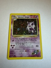 Sabrina's Gengar 14/132 Holo